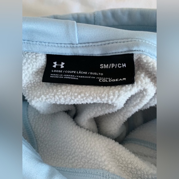 Under Armour Women’s Size Small Blue Athletic Wear Hoodie - Picture 4 of 4